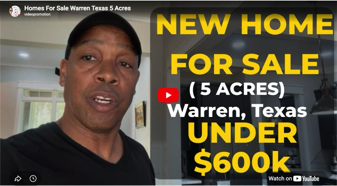 Homes For Sale Warren Texas